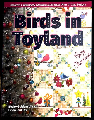 Birds toyland appliqué a - in,
